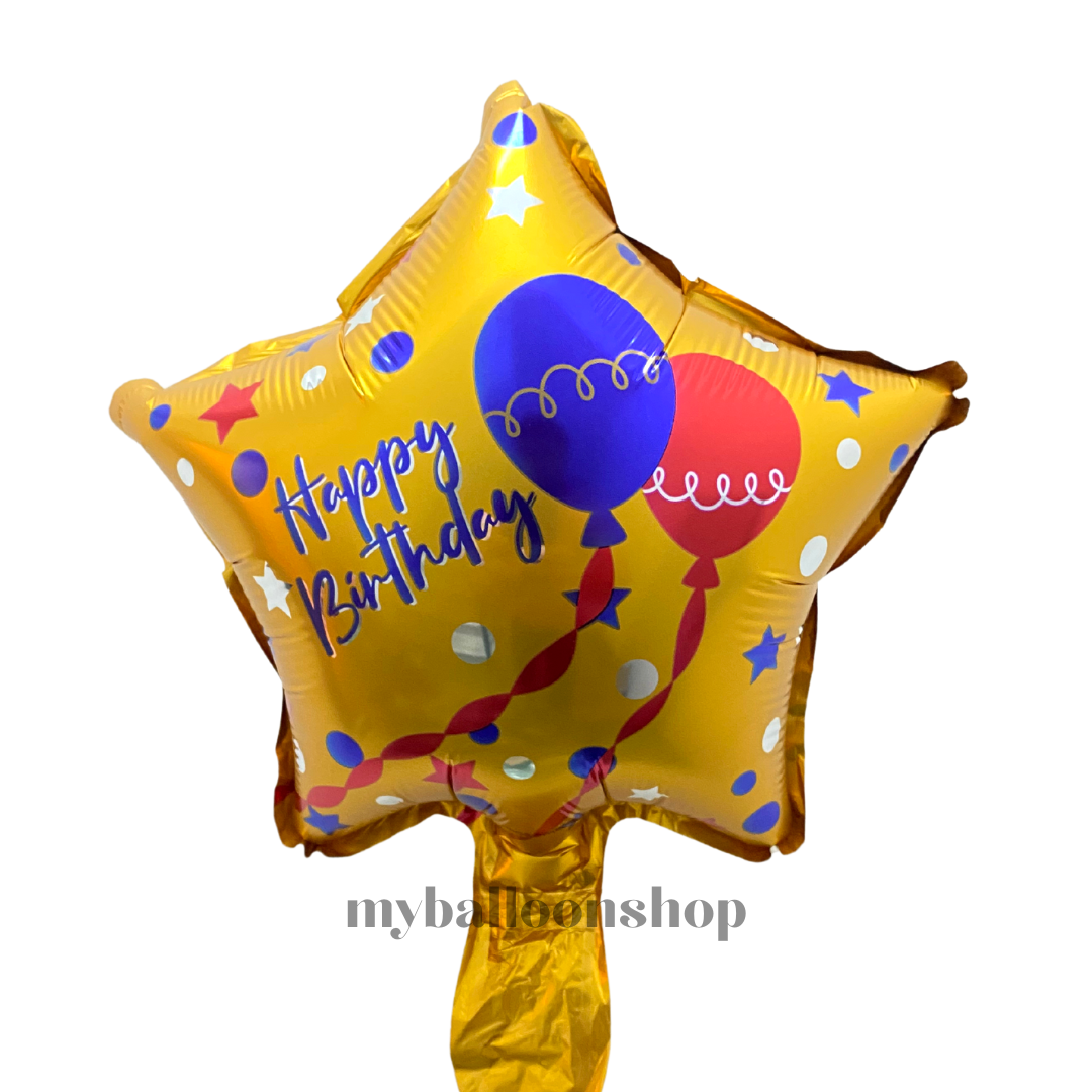 10 Inch Happy Birthday Balloons