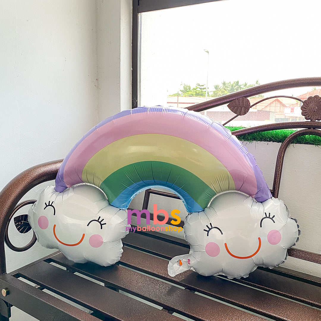 Rainbow Foil Balloon