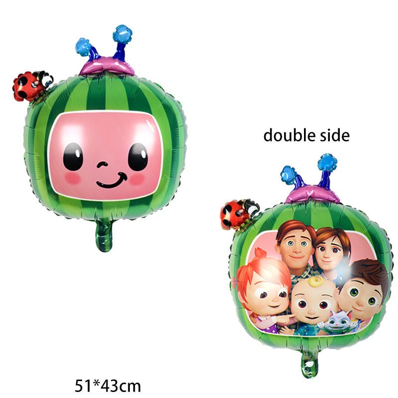 Cocomelon Printed Cartoon Foiled Balloons
