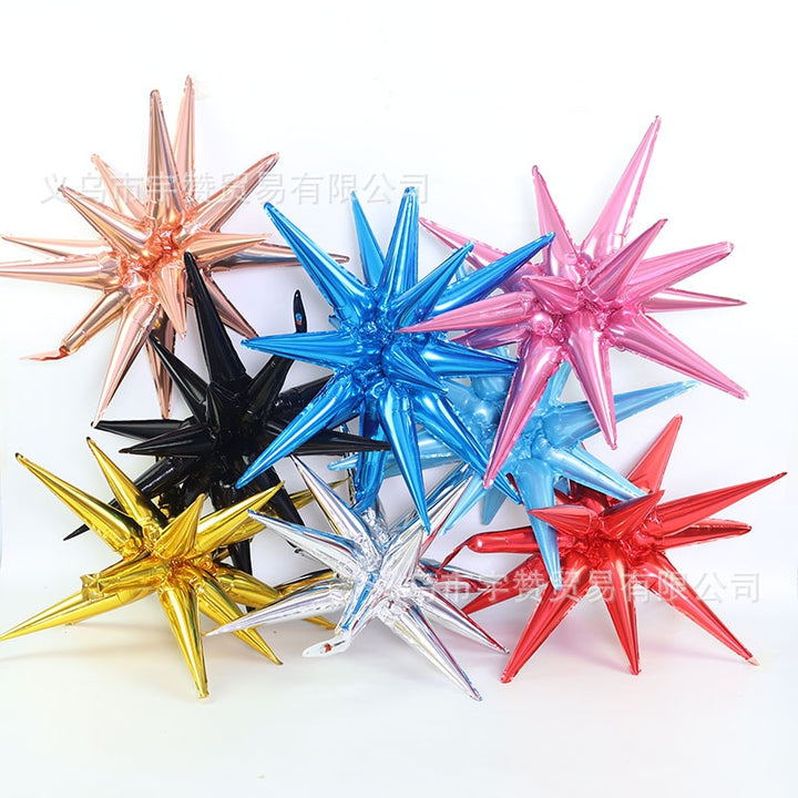 Star Burst Explosion Balloons Decoration